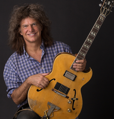 Pat Metheny with guitar