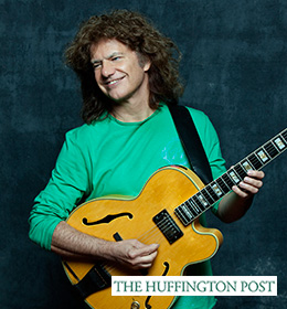 Pat Metheny with Huffington Post logo