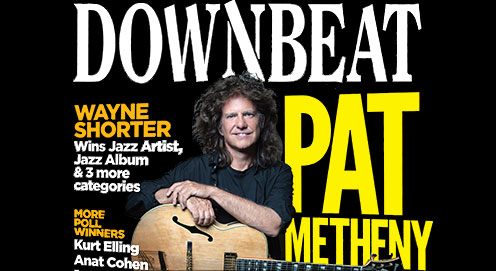 Pat Metheny named to the Downbeat Hall of Fame
