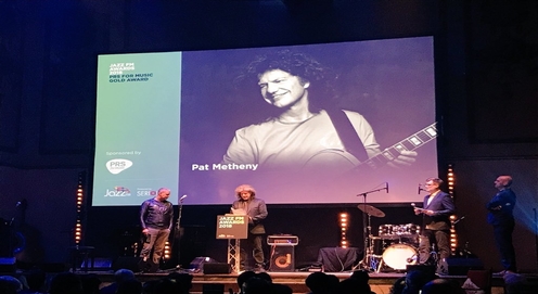 Pat honored by JAZZFM as 2018 winner of the Music Gold Award